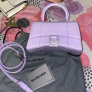 Balenciaga small hour glass bag